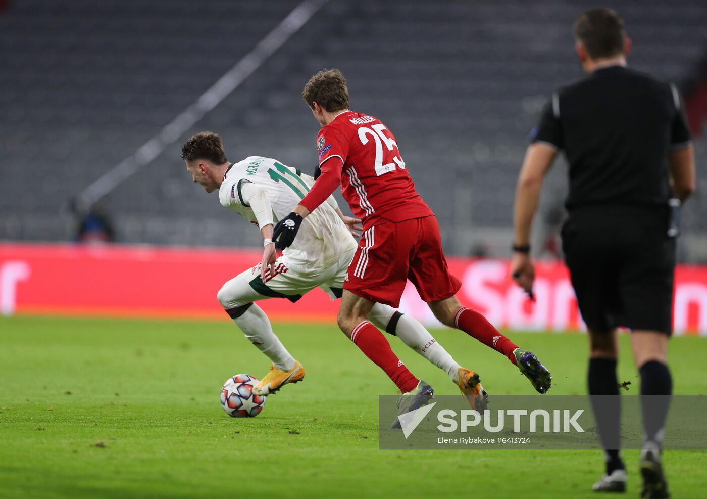 Germany Soccer Champions League Bayern - Lokomotiv