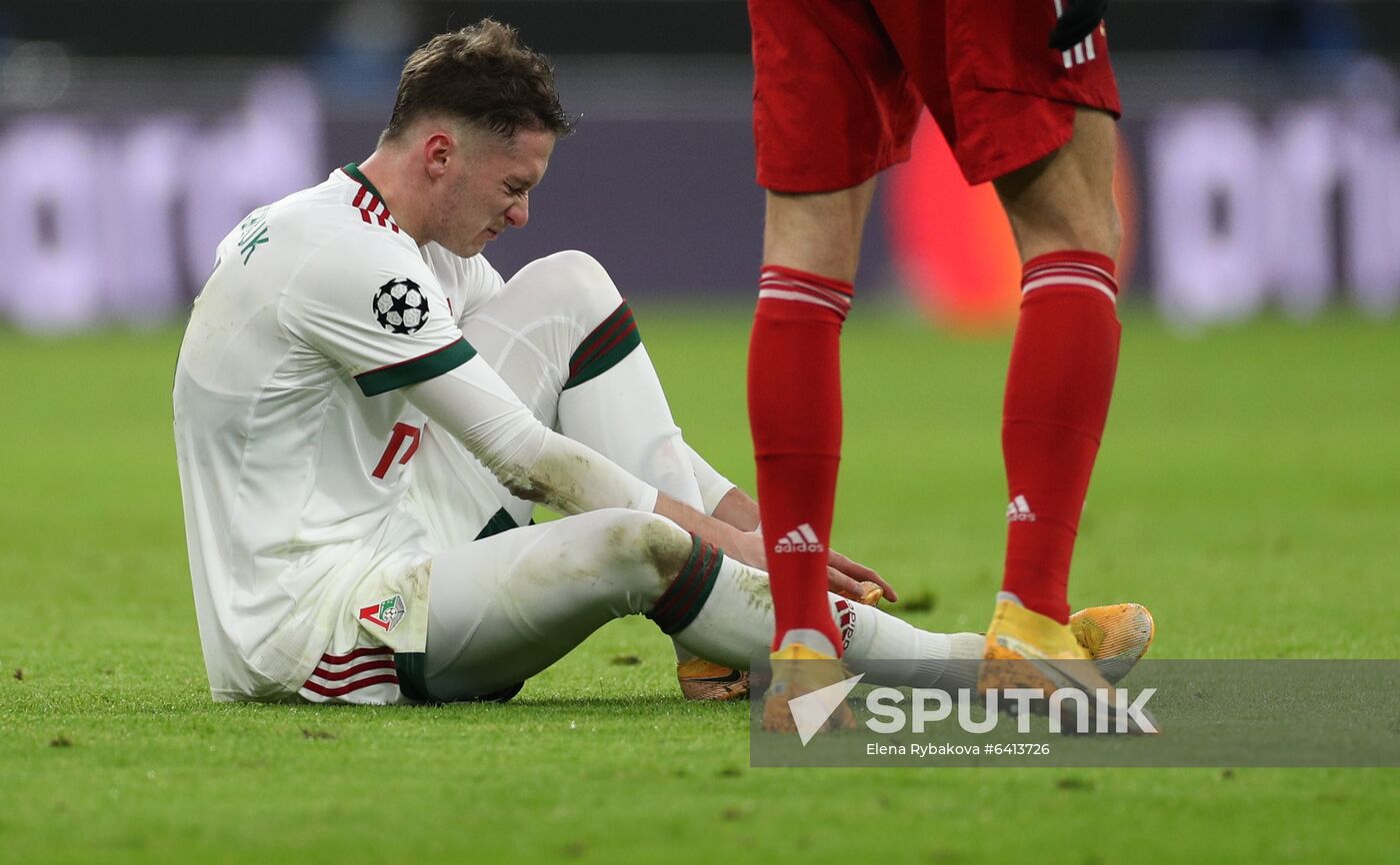 Germany Soccer Champions League Bayern - Lokomotiv