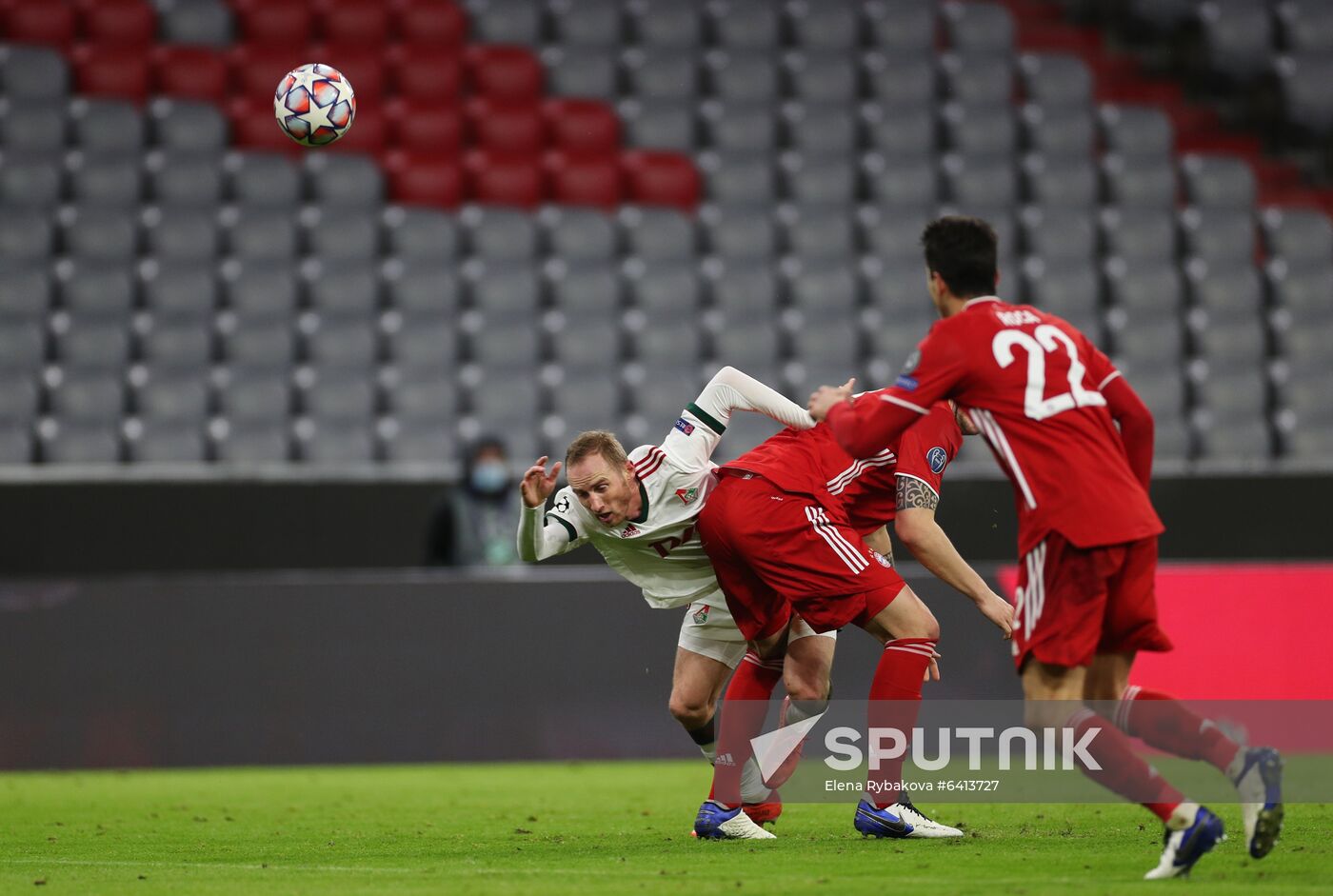 Germany Soccer Champions League Bayern - Lokomotiv