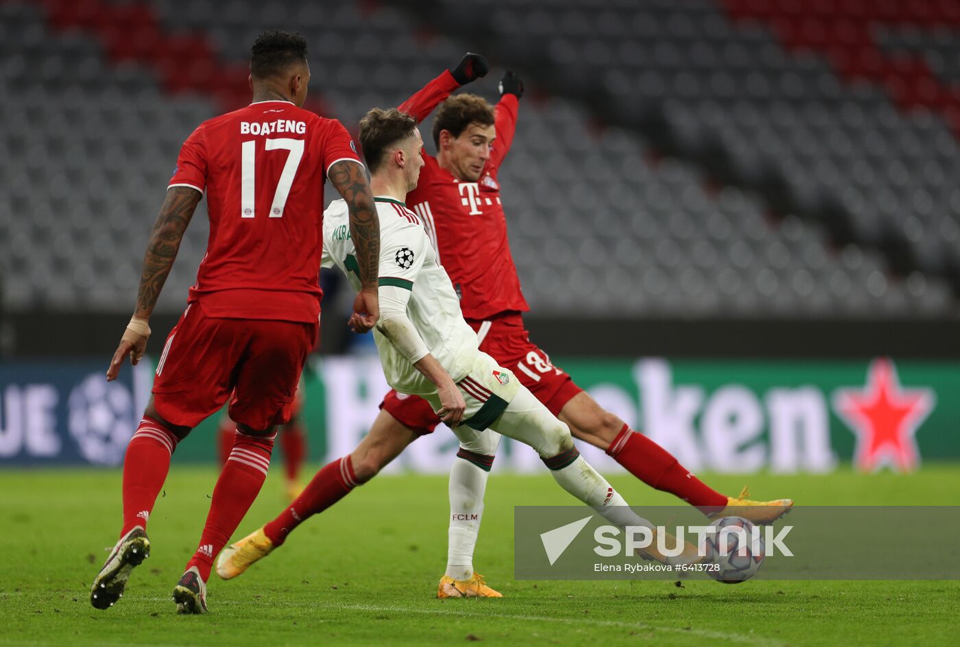 Germany Soccer Champions League Bayern - Lokomotiv