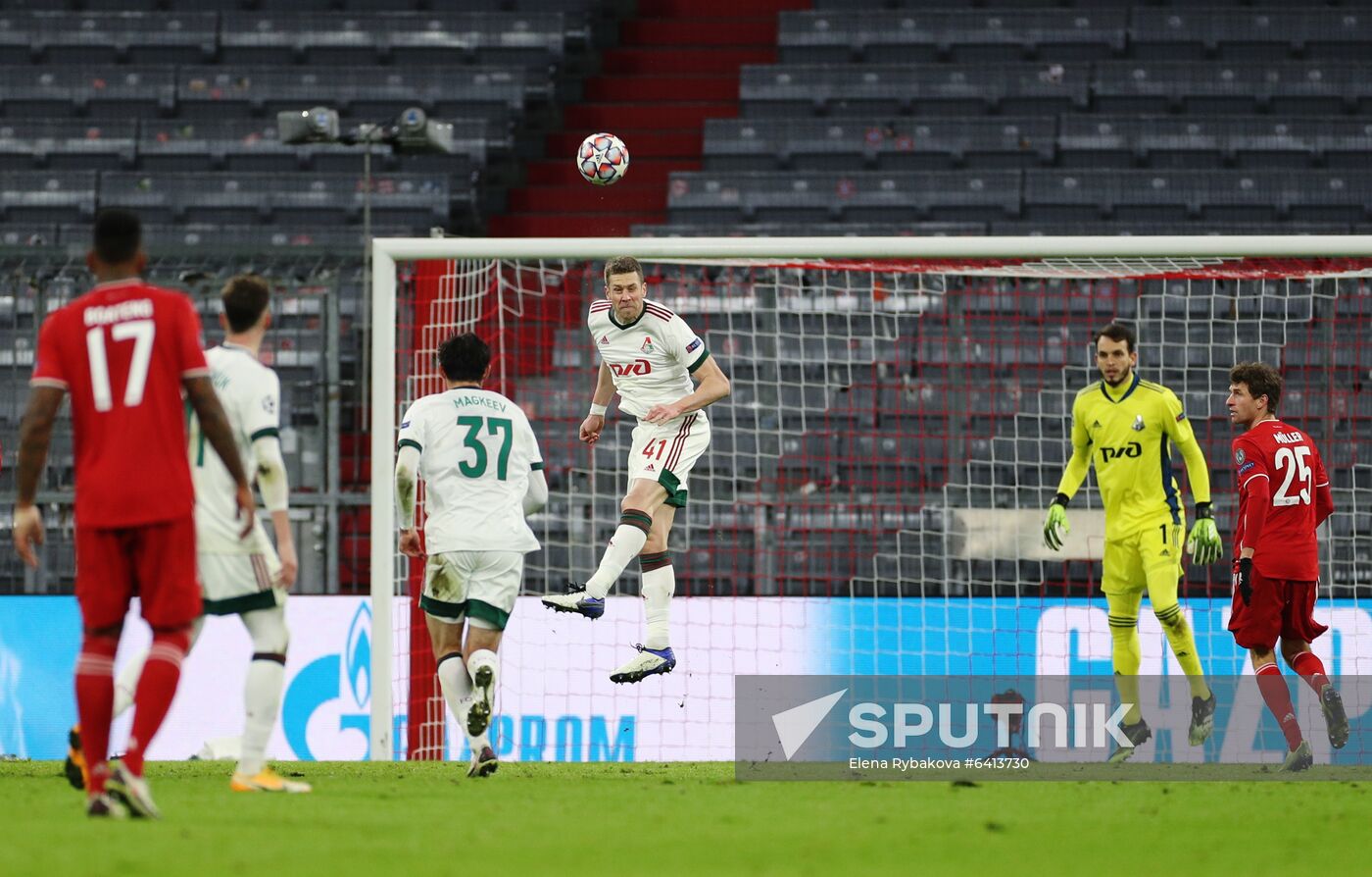 Germany Soccer Champions League Bayern - Lokomotiv