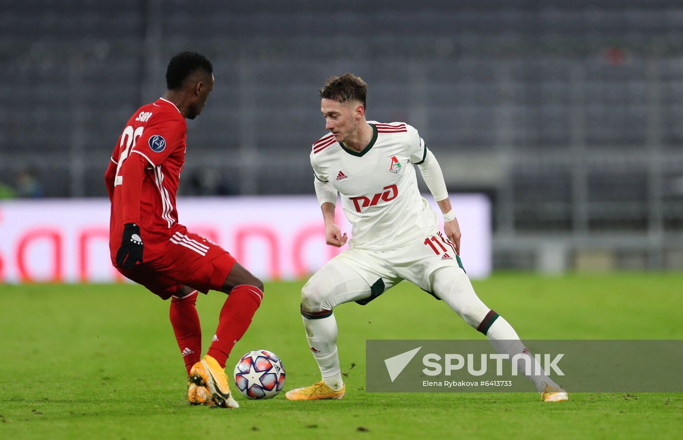 Germany Soccer Champions League Bayern - Lokomotiv