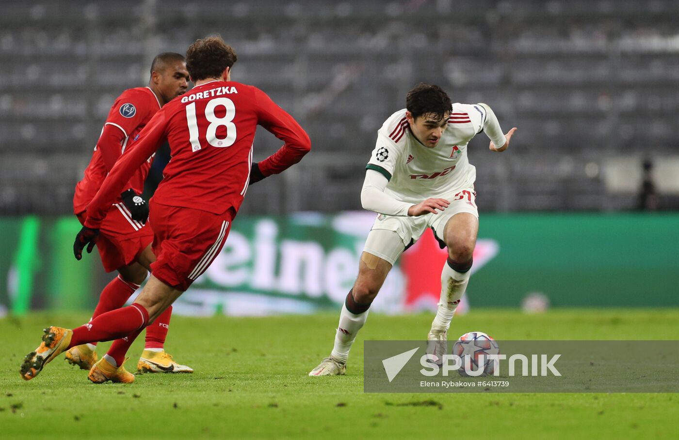 Germany Soccer Champions League Bayern - Lokomotiv