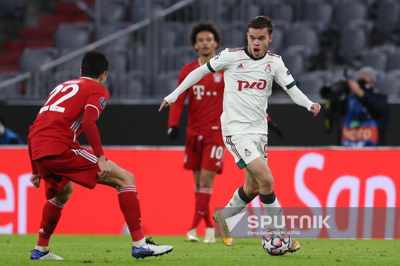 Germany Soccer Champions League Bayern - Lokomotiv