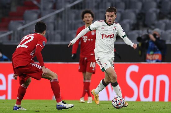 Germany Soccer Champions League Bayern - Lokomotiv