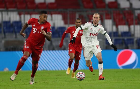 Germany Soccer Champions League Bayern - Lokomotiv