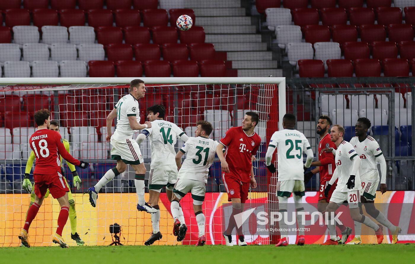 Germany Soccer Champions League Bayern - Lokomotiv