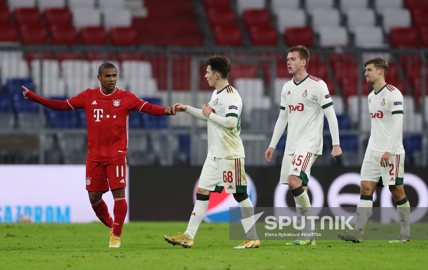 Germany Soccer Champions League Bayern - Lokomotiv