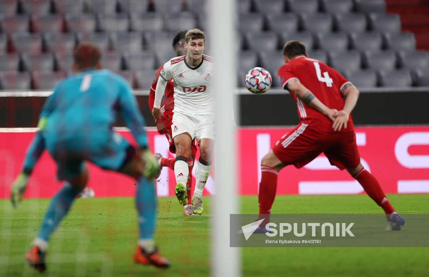Germany Soccer Champions League Bayern - Lokomotiv