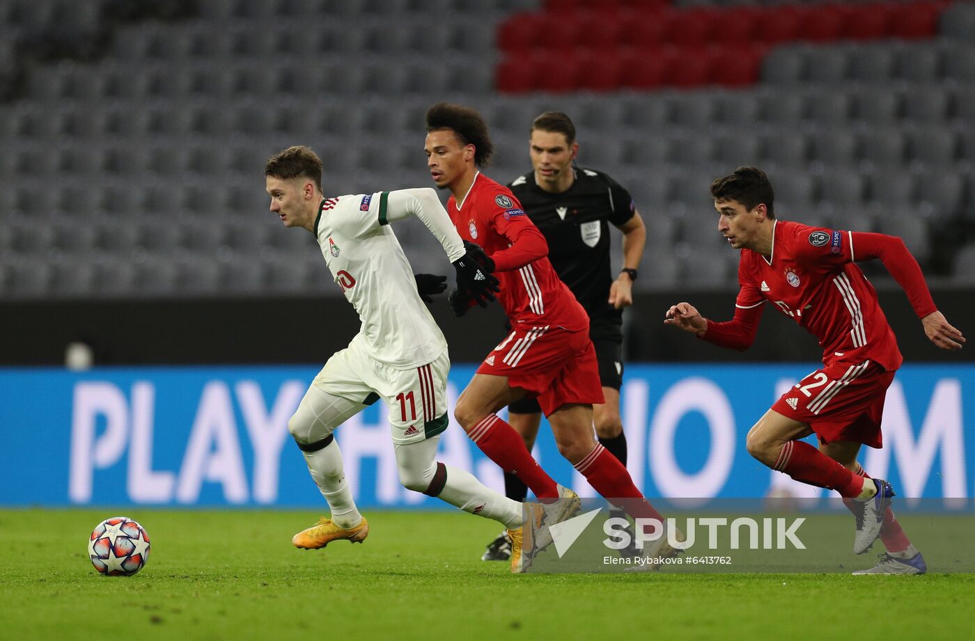 Germany Soccer Champions League Bayern - Lokomotiv