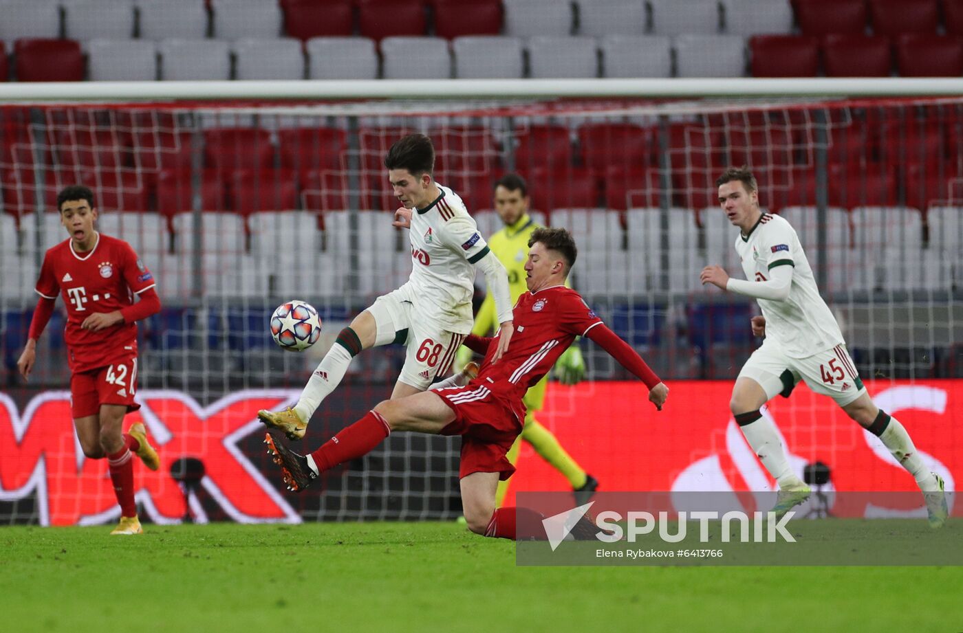 Germany Soccer Champions League Bayern - Lokomotiv