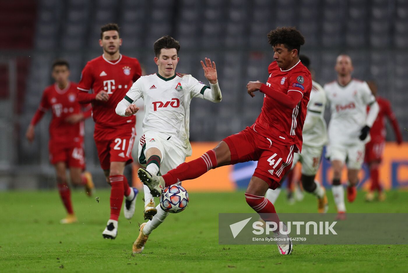 Germany Soccer Champions League Bayern - Lokomotiv