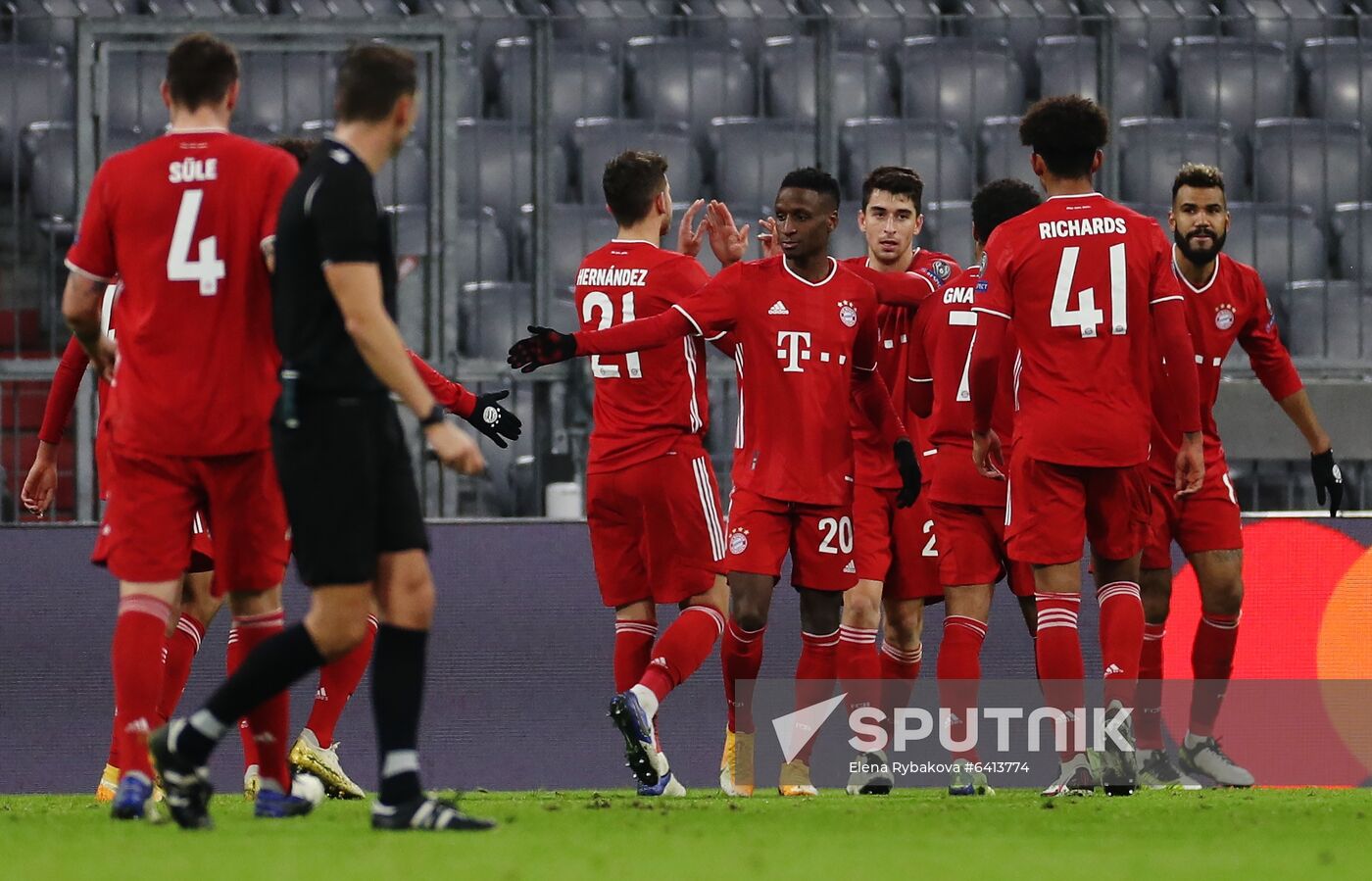 Germany Soccer Champions League Bayern - Lokomotiv