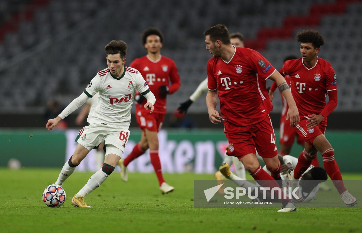 Germany Soccer Champions League Bayern - Lokomotiv