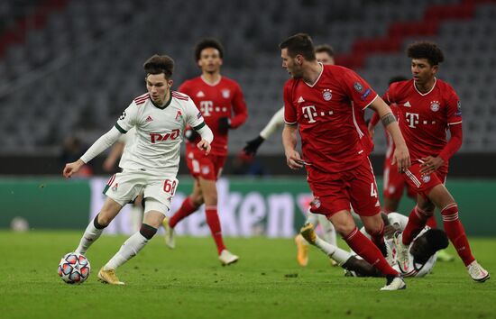 Germany Soccer Champions League Bayern - Lokomotiv