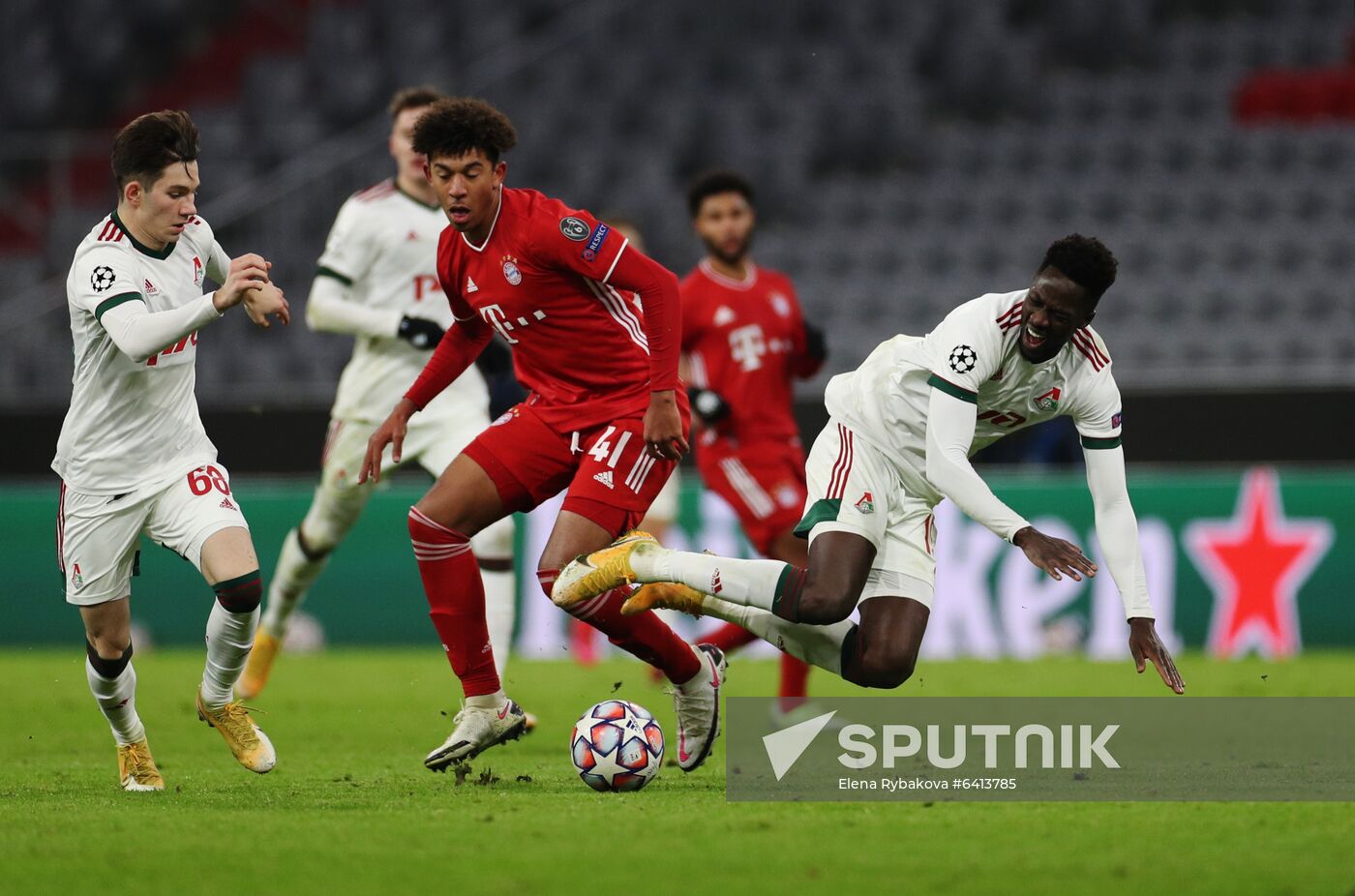 Germany Soccer Champions League Bayern - Lokomotiv