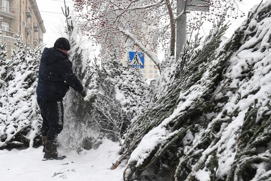 Russia New Year Preparations
