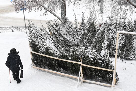 Russia New Year Preparations