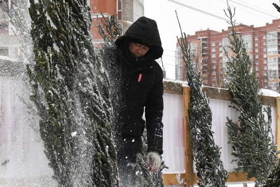 Russia New Year Preparations