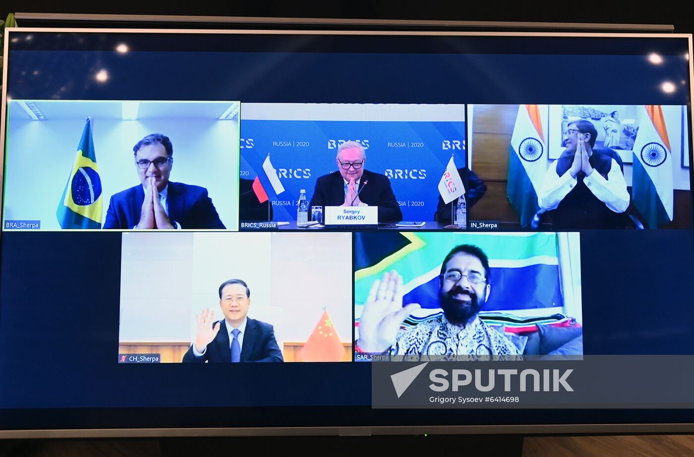 Meeting of BRICS Sherpas/Sous-Sherpas. Day two