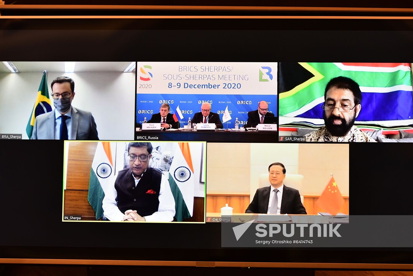 Meeting of BRICS Sherpas/Sous-Sherpas. Day two