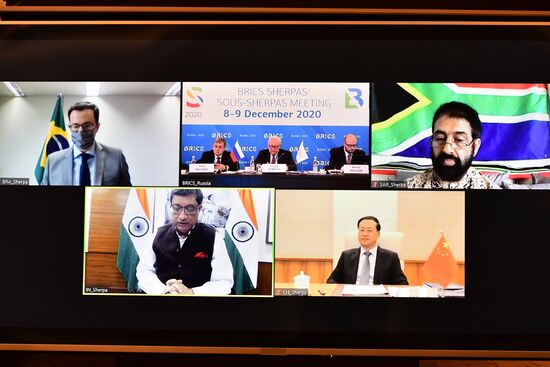 Meeting of BRICS Sherpas/Sous-Sherpas. Day two