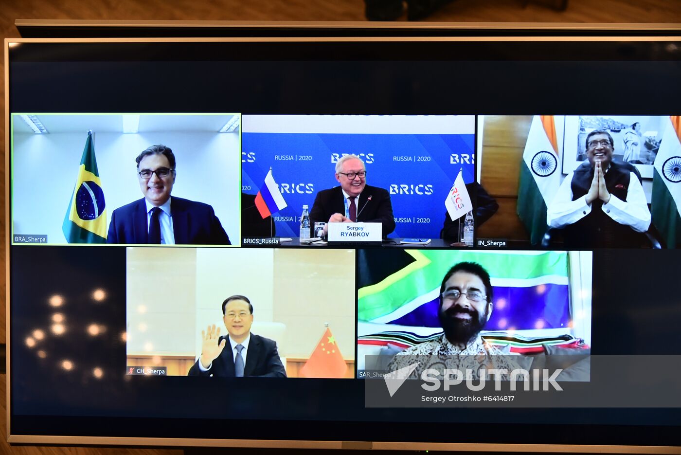 Meeting of BRICS Sherpas/Sous-Sherpas. Day two