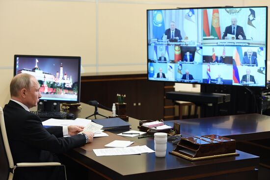 Russia Putin Eurasian Economic Council