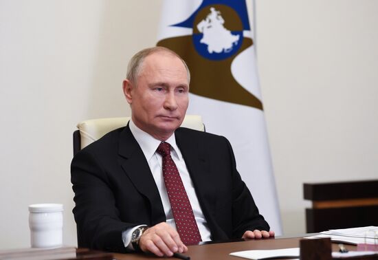 Russia Putin Eurasian Economic Council