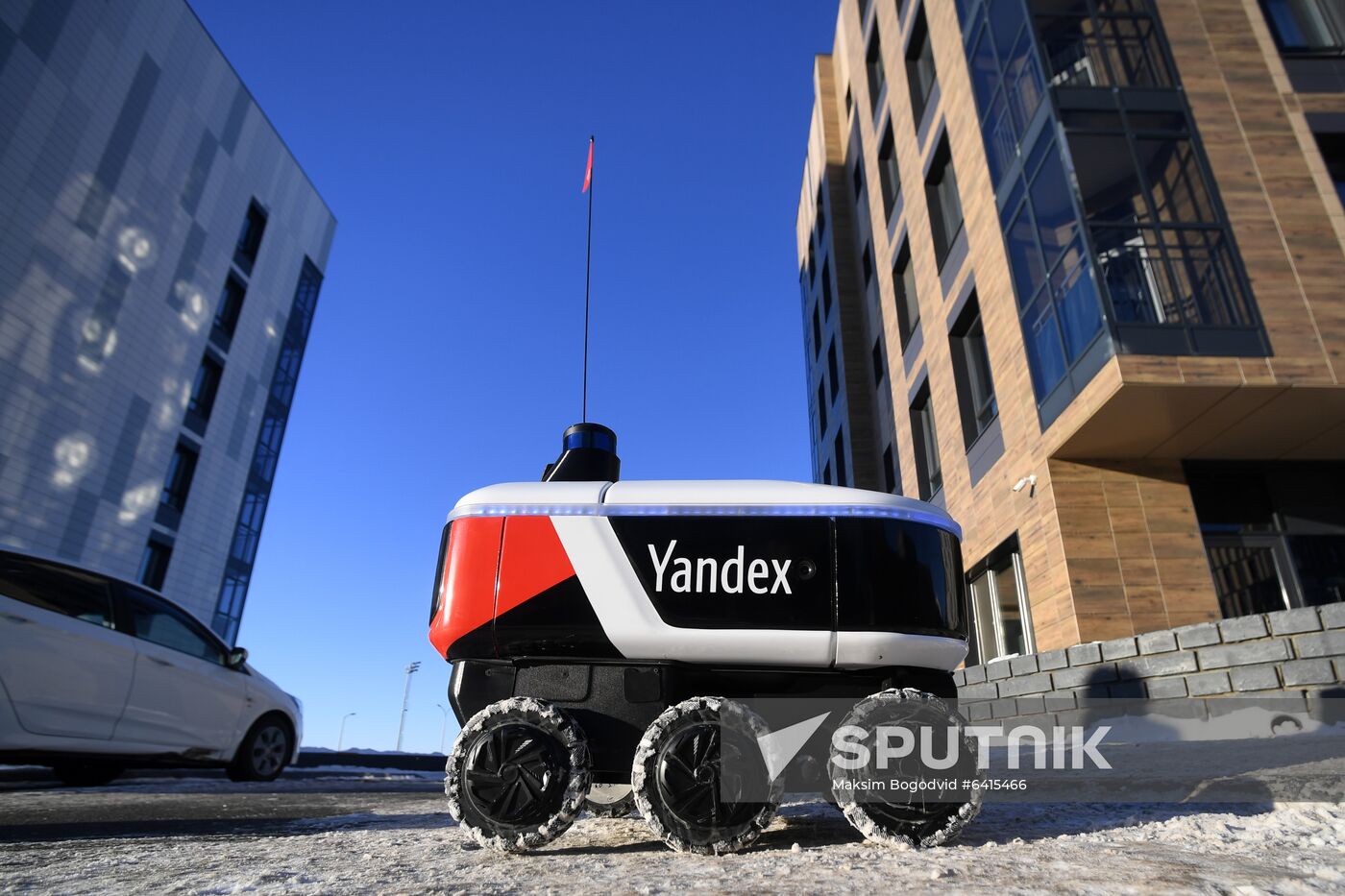 Russia Delivery Robot