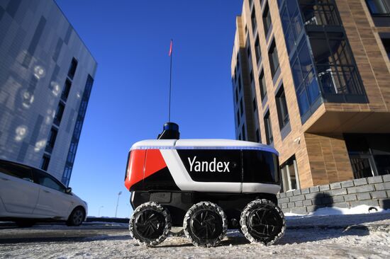 Russia Delivery Robot