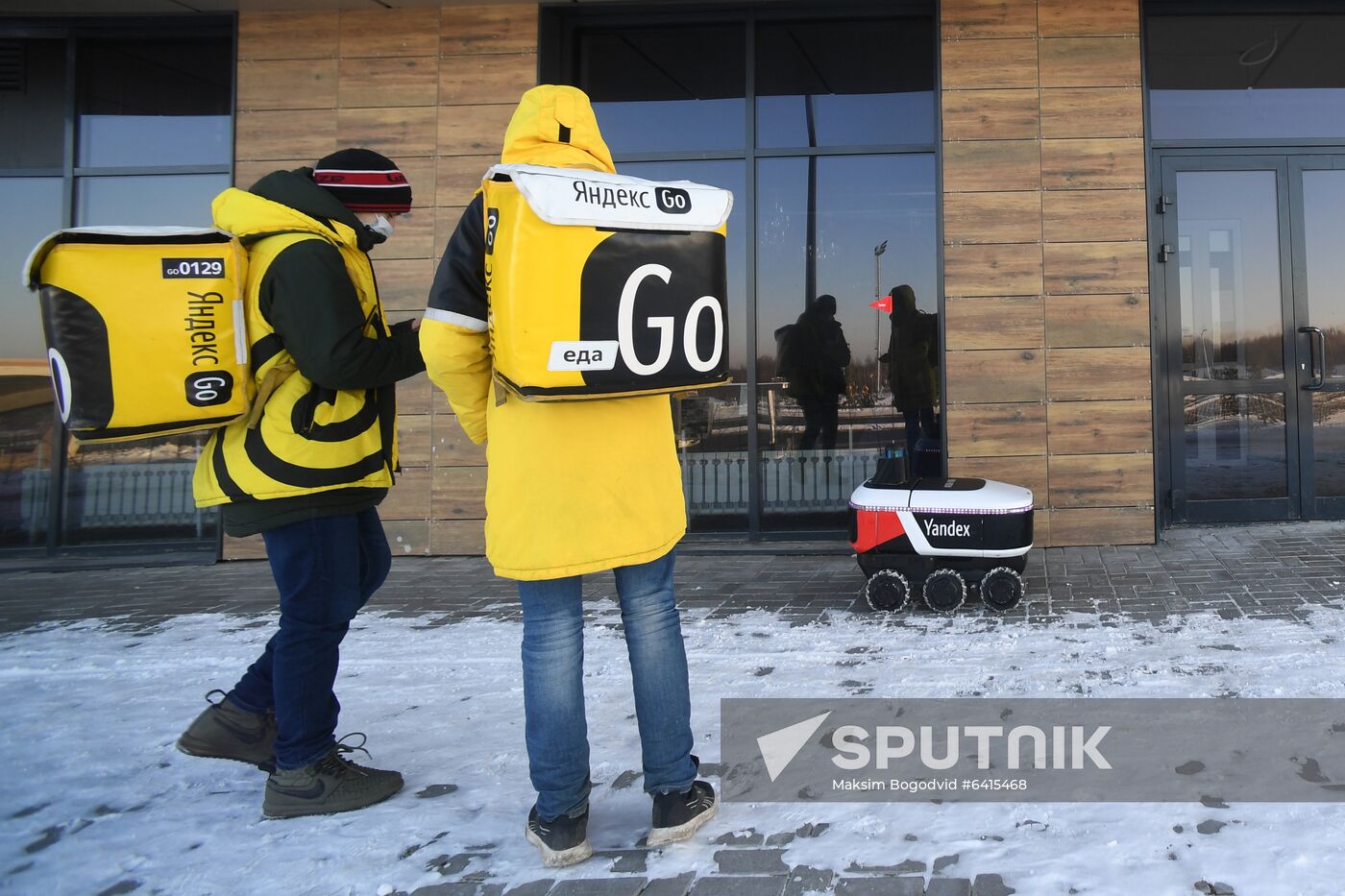Russia Delivery Robot