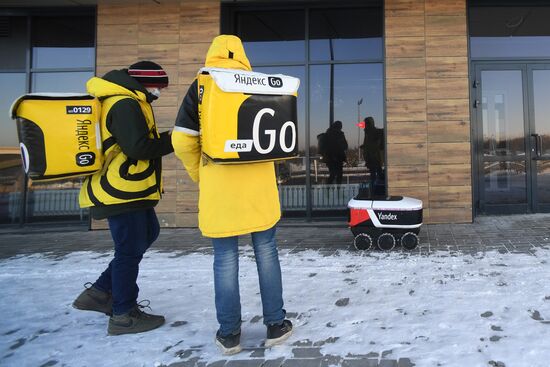 Russia Delivery Robot