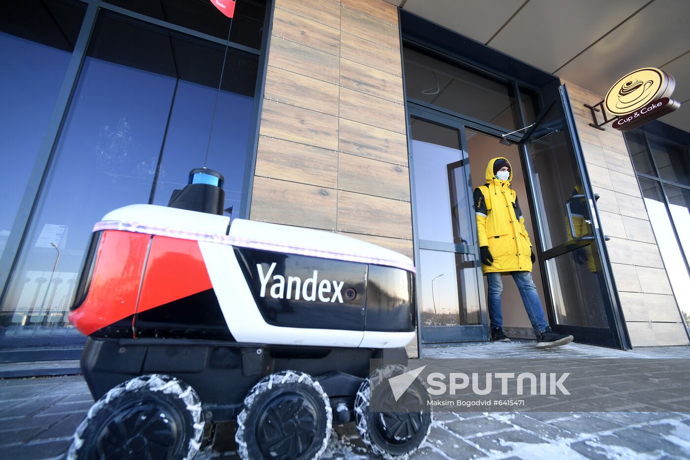 Russia Delivery Robot