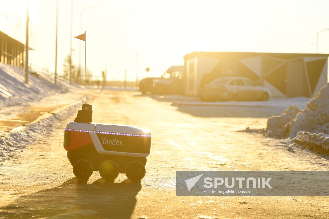 Russia Delivery Robot