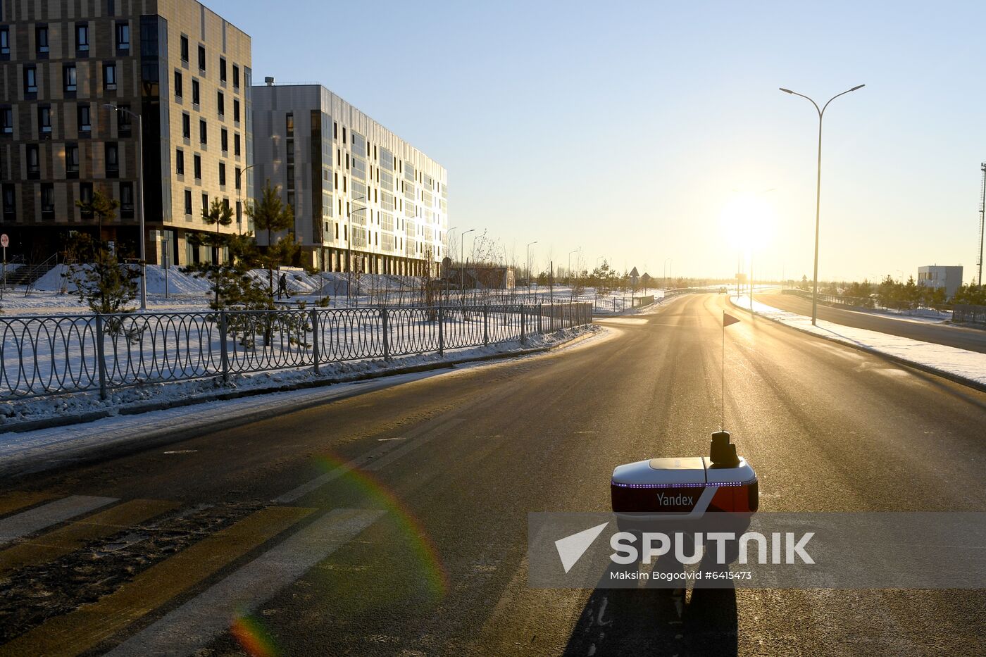 Russia Delivery Robot