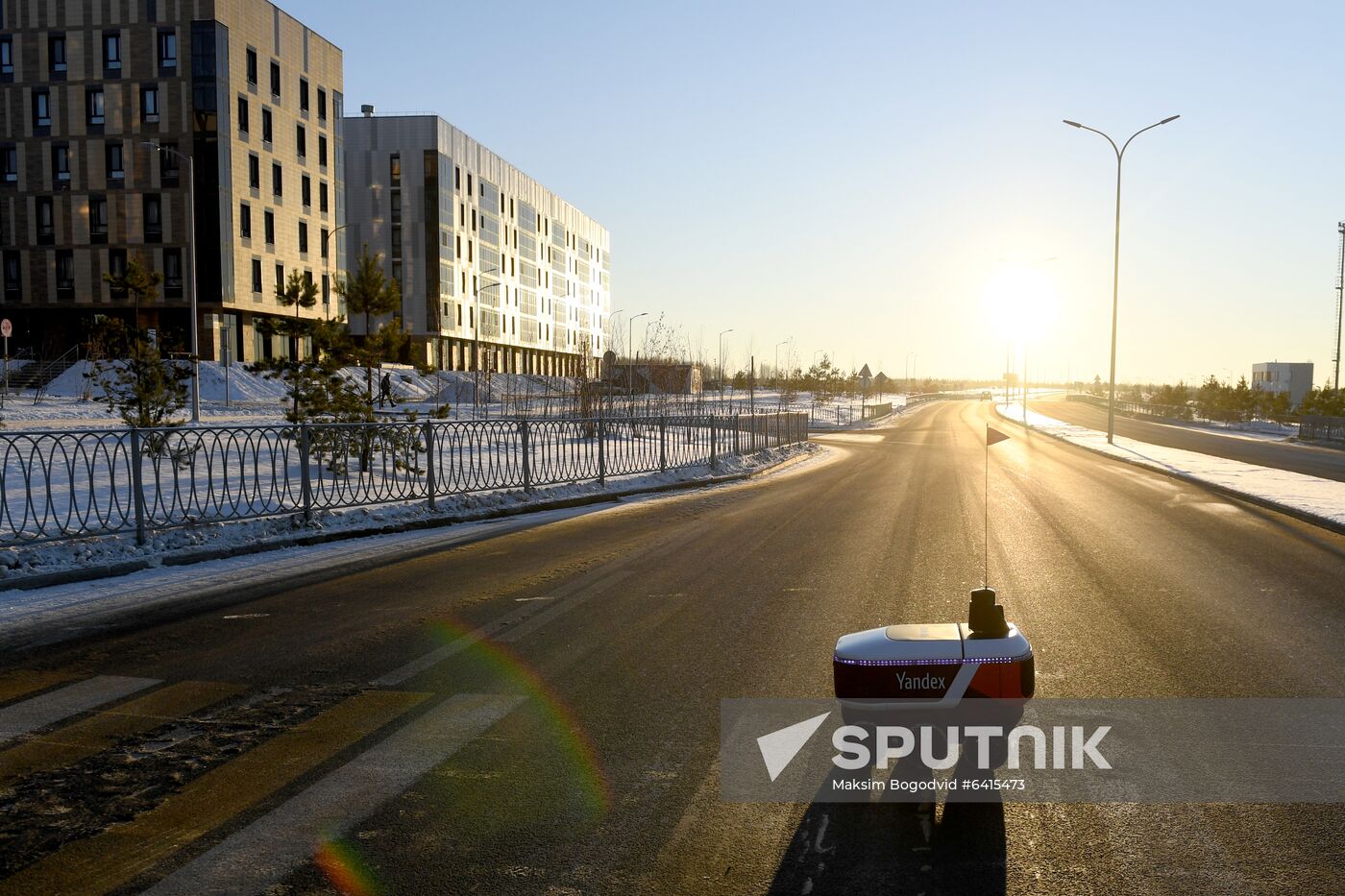 Russia Delivery Robot
