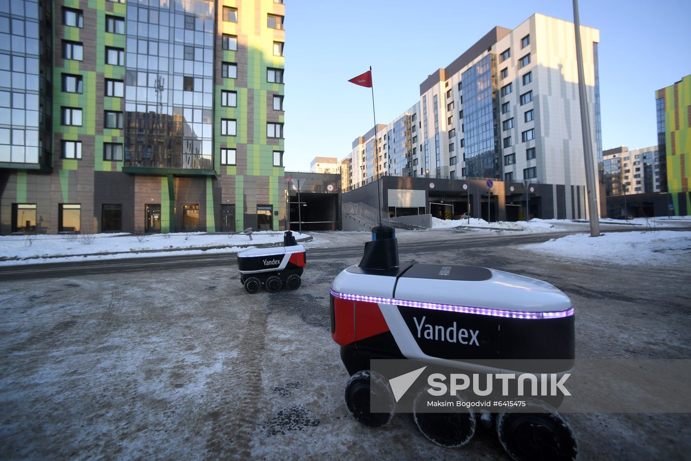 Russia Delivery Robot