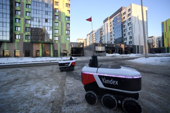Russia Delivery Robot