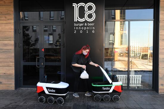 Russia Delivery Robot