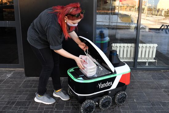 Russia Delivery Robot