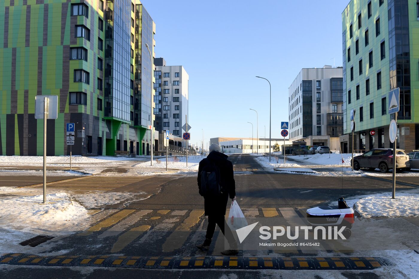 Russia Delivery Robot