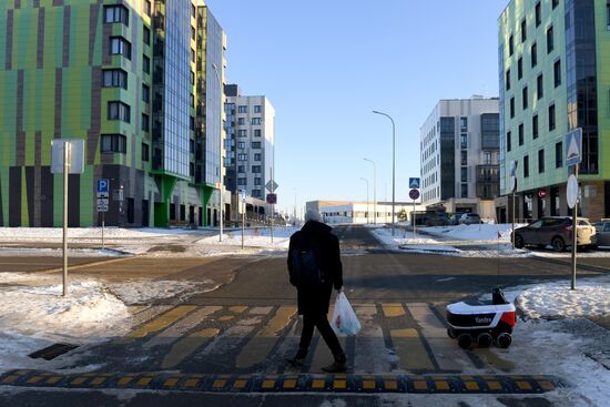 Russia Delivery Robot