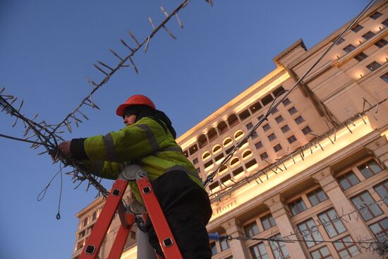 Russia New Year Preparations