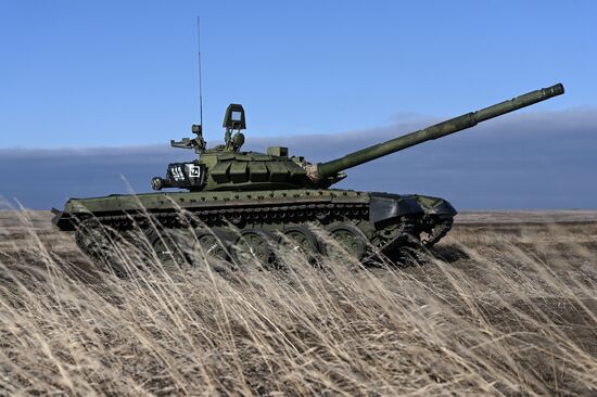 Russia Army Games Tank Biathlon Qualification