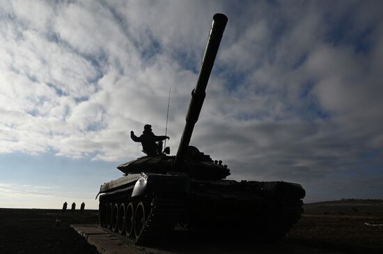 Russia Army Games Tank Biathlon Qualification