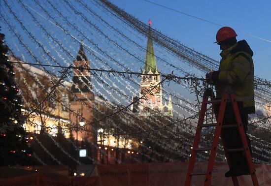 Russia New Year Preparations