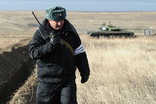 Russia Army Games Tank Biathlon Qualification