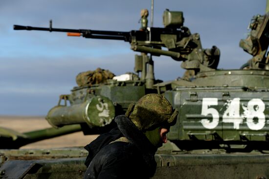 Russia Army Games Tank Biathlon Qualification