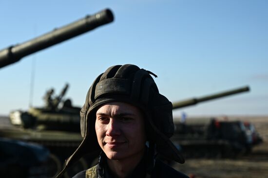 Russia Army Games Tank Biathlon Qualification